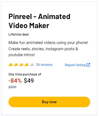 Pinreel Animated Video Maker