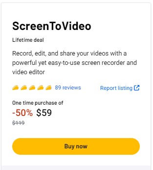 ScreenToVideo Screen Recorder