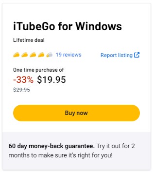 iTubeGo for Windows